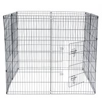 42 inch vouwen Oefening Yard Tall Wire Fence PET 8 Panel Verwijderbare Metalen Kooi Play-Pen Supplies Hondendrager