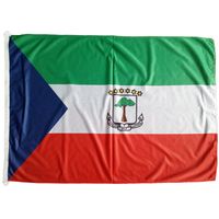 Equatorial Guinea Flag 3x5FT 150x90cm Polyester Printing Indoor Outdoor Hanging Hot Selling National Flag With Brass Grommets Free Shippin