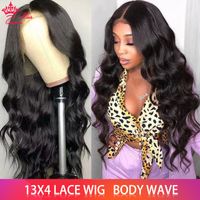 Body Wave Lace Front Wigs For Women 130%   150% Density Quee...