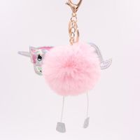 MOQ:20PCS Baby Shower Party Favors Guest Giveaway Unicorn Horse Keychains Personalized Gift Bags Decoration For Wedding Souvenir