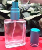 vape 15ml clair plat carré rectangle verre bouteille bouteille pipette compte-gouttes et spray pour e parfum huile essentielle cosmétique liquide