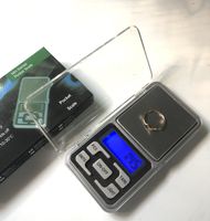 Super Mini Electric Pocket scala elettronica del peso 200g 0.01g 500g 0.1g Display LCD diamante bilancia scala dei monili con l'imballaggio al