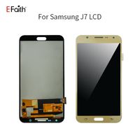 Efaith incell Top Quality LCD Display Touch Painéis Digitador Assembly para Samsung Galaxy J7 Substituição Touch Screen Parts