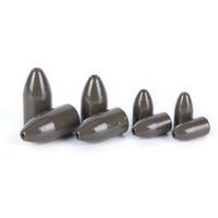 3.5 //5 //7 Grams 50pcs Copper Bullet Flipping Weight Fishing Sinker Lure 1.8