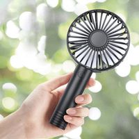 Foldable Hand Fans Battery Operated Rechargeable Handheld Mi...