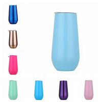 Stainless Steel Egg mug 6oz Vacuum Insulated Water Bottle Ch...