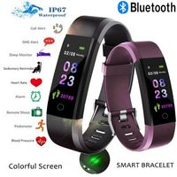 2020 Hot ID115 Plus Smart Bracelet Fitness Tracker Smart Wat...