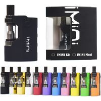 Оригинальные IMINI Vape Box Mod стартовые комплекты испаритель ручка 500 мАч 510 резьба батарея 0.5 мл 1.0 мл масляные картриджи электронные сигареты Vape комплекты