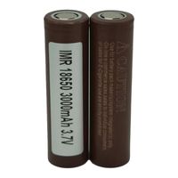 100pcs 100% Top Quality LG HG2 18650 Battery 3000mAh 3. 7V 35...