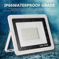 10W-200W IP66 a prueba de agua de inundación del LED reflector de la luz de la lámpara del reflector reflector al aire libre del jardín Luz AC 110V / 220V
