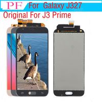 Original J327 LCD para Samsung Galaxy J327 J3 Prime 2017 LCD Display Touch Screen Digitalizador Conjunto completo para J3 Prime Screen Substituição