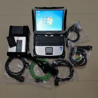 Автоматическая диагностическая инструмент MB Star C5 SD Connect 5 для Mercedes с V12.2022 Soft Sware в 320 ГБ HDD и CF-19 4G I5 Ноутбук
