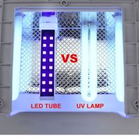 4x 9 W LED / UV Lamba Ampul Tüp Uyumlu Nail Art 36 W UV Lambaları Için Değiştirme Lehçe Jel Kurutucu UV-LED Değişim