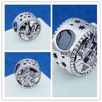 2019 Nuovo Inverno S925 Sterling Silver Scuola di Magia Charm Bead Adatto europee Pandora Jewelry Bracciali Collane Pendenti