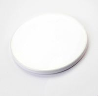 Sublime Blank Seramik Coaster DIY Hediye Yüksek Kalite Beyaz Seramik Coasters Isı Transferi Baskı Özel Coaster A02