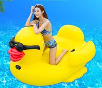 220 cm inflable amarillo colchón de pato piscina natación isla flotante barco tamaño grandes cisne flotadores flotando aniaml forma de agua cama de agua juguetes de playa