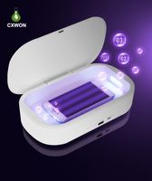Ultrafioletowa lampa bakteriobójcza 10 W 270nm Narzędzia do makijażu wszechstronne UV Light Telefon Sterylizator Pudełko z bezprzewodową ładowarką szybkie ładowanie