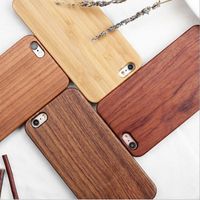 Grabado de lujo cubierta de madera de madera de bambú natural tallado por teléfono al caso para Iphone 11 X XS Max XR 8 6s 7 Plus Samsung S7 S8 S9 S10 Lite Nota 9 8