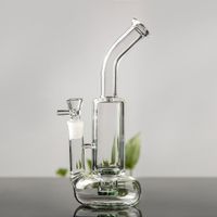 New Heady Beaker Glass Bong Thick Bubbler Water Pipe Recycler Dab Rig glass water bongs with bowl Hookahs chicha Tube Smoking Accessories