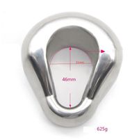New Oval Ball Stretcher Weight Testicle Weights Stainless Sc...