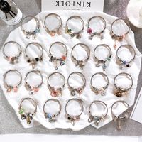 Nouveau bricolage Perles européenne Cristal acier inoxydable Charm Bracelets pour les femmes Royal Crown perles papillon arbre tournesol coeur Maison DHL étoiles