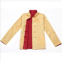 Vestuário chinês tradicional para homens Cheongsam Chinês Tradicional Vestuário Mens Camisas Vestido Para Homens