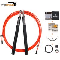 ProCircle Jump Rope Ultra-speed Ball Bearing Skipping Rope Steel Wire jumping ropes for Boxing MMA Gym Fitness Training C18112701