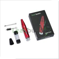 Original Leaf budi Geek pipe glass system starter kits with 510 thread glass pipe for Dry Herb