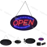 LED Open Sign Advertising Light Billboard Shopping Mall Bright Animated Motion Business Store Shop US/EU Plug DHL