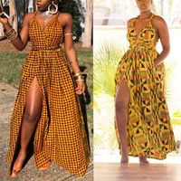 African Dresses for Women 2020 Fashion Long Maxi Dress Flora...