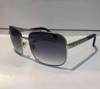 Mens Vintage Attitude Sunglasses Silver Grey Shades Pilot Sunglasses Eyewear new with box