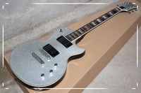 Bright Silvery Body 22 Frets Mahogany Body Chrome Hardware Fixed Bridge Electric Guitar with Rosewood Fingerboard