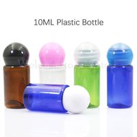 Bottiglia di plastica da 10ml PET Cap Bottiglia Fungo PET in plastica piccola bottiglia Più bottiglia di trucco Nesse Spedizione gratuita DN047