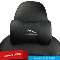 Car Neck Pillow leather Seat Head rest for audi a3 a5 sportb...