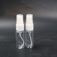 Pompa Püskürtme 1800Pcs Lot Ücretsiz Kargo ile Sıcak Satış 20ml Plastik Parfüm Sprey Şişeleri Doldurulabilir Numune Kozmetik Temizle Şişeler