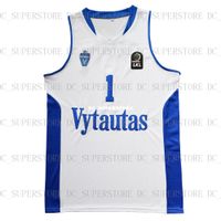 2019 Men Lithuania Prienu Vytautas Basketball Shirt 1 ...