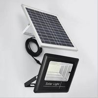 LED Solar Floodlight 100W 60W 40W 25W 80- 90LM Power Cell Pan...