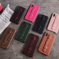 60pcs Leather Holder Strap Case For iPhone X XS Max 7 8 Plus...