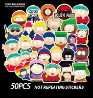 50 PCS Mixed Car Stickers Park Cartoon For Skateboard Laptop...
