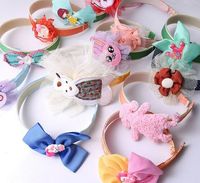 10pcs/lot Mix Style Colors Baby Girls Hairband Headbands For Children Hair Jewelry Accessories Gift HJ33