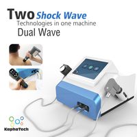 Extrakorporale Stoßwelle Ed Shockwave Therapie Gesundheit Gadgets Ausrüstung mit pneumagnetischen und elektromagnetischen Griffen