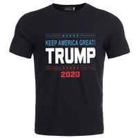 hot T-Shirt Donald Trump Keep America Great Homme T-Shirt manica corta O-Collo Pro T-Shirt manica corta in cotone stampato T-shirt Trump
