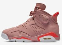 Лучшее качество 6 тысячелетний розовый баскетбол обувь мужчины женщины 6s aleali май розовые спортивные кроссовки новые с коробкой