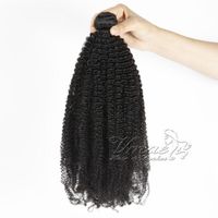 VMAE Malaysian Remy Jungfrau-Haar-Körper-Tief lösen Welle Curly verworrene gerade Rohboden Menschliches Haar Bündel 100g pro Stück Menschenhaar-Webart