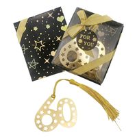 20PCS Number 60 Bookmark with Tassel Party Favors 60th Birth...