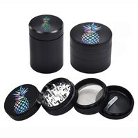 Rainbow Pineapple Grinder 50mm 1. 96 Inch Herb Spice Crusher ...