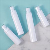 60ml 80ml 100ml 120ml névoa fina frascos de pulverização reutilizável frasco de plástico vazio recém-lotion maquiagem recipientes cosméticos para viagem