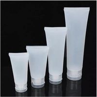 15ml 20ml 30ml 50ml 100ml Frosted Bottle Reusable Plastic Empty Cosmetic Soft Tubes Container Screw Flip Cap Lotion Shampoo Squeeze Bottle