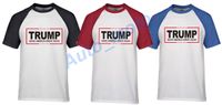 3 renk Erkekler Donald Trump T Gömlek Homme O-Boyun Kısa Kollu Gömlek Pro Trump 2020 T-Shirt Trump Hediyeler pamuk kısa kollu baskılı T-shirt