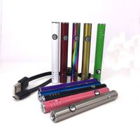 Ecig thick oil cartridge preheat variable voltage battery 51...
